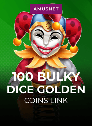100 Bulky Dice Golden Coins Link
