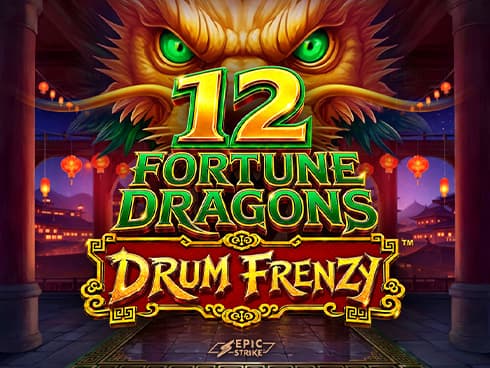 12 Fortune Dragons Drum Frenzy
