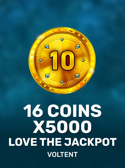 16 Coins x 5000 Love the Jackpot