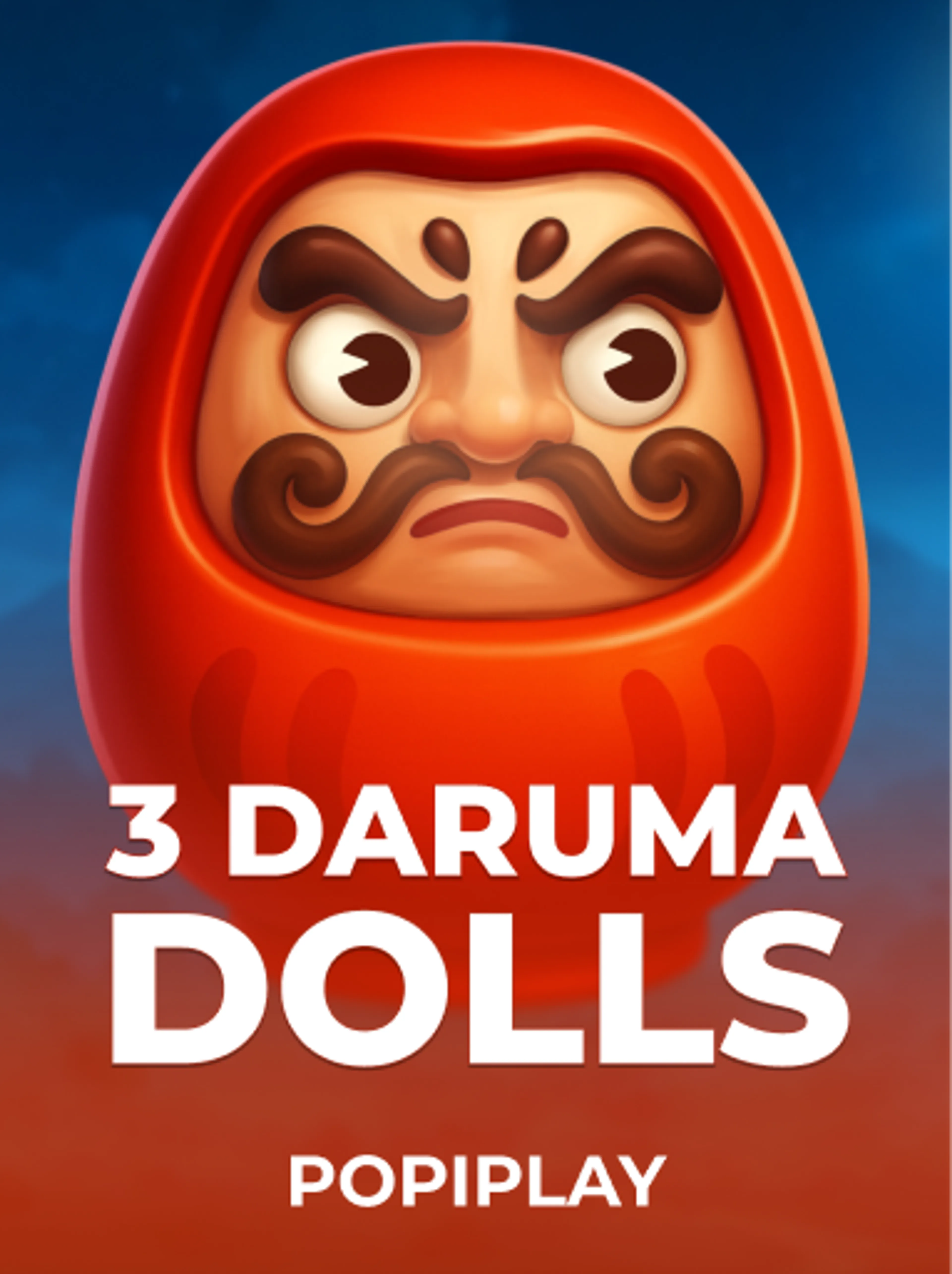 3 Daruma Dolls