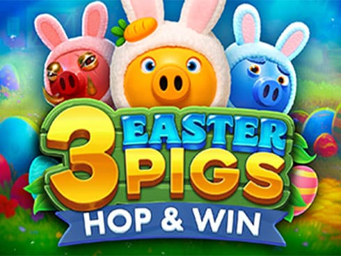 3 Easter Pigs - Hop and Win