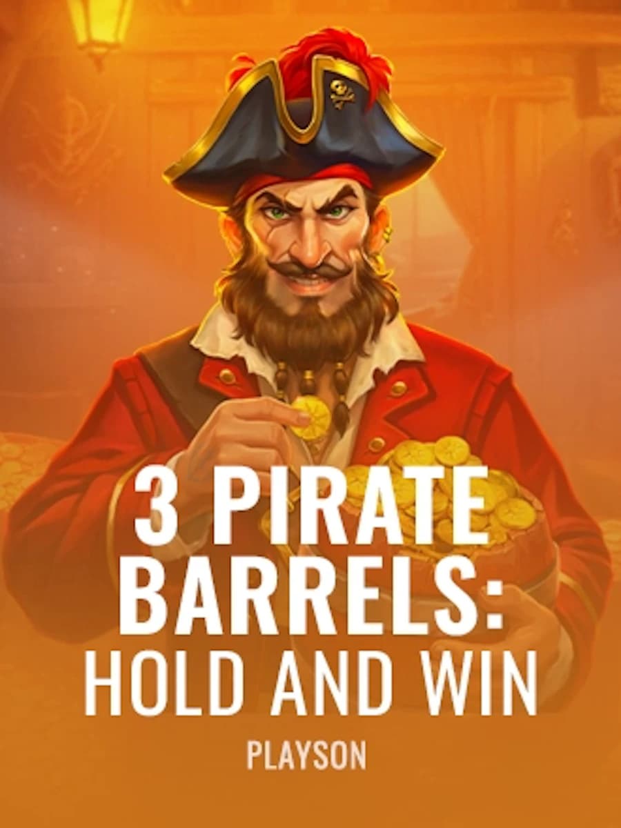 3 Pirate Barrels