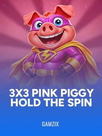 3x3 Pink Piggy: Hold The Spin