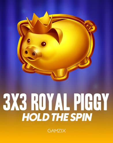3x3 Royal Piggy: Hold the Spin