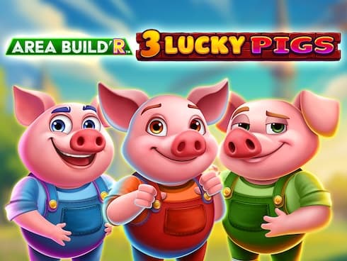 Area Build'R 3 Lucky Pigs