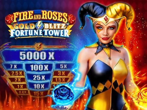 Fire and Roses Gold Blitz Fortune Tower