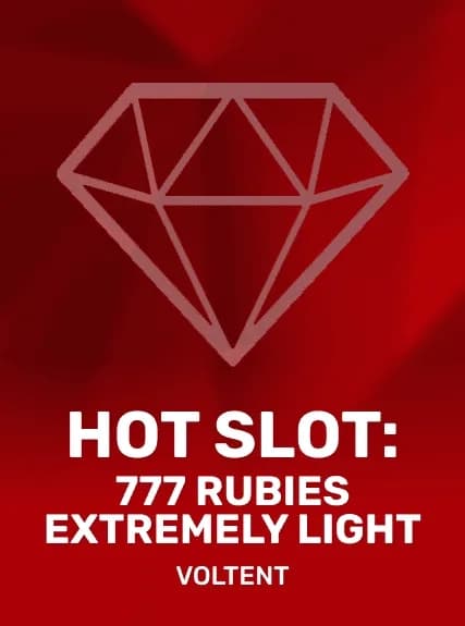 Hot Slot: 777 Rubies Extremely Light