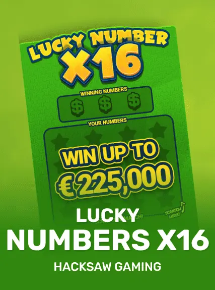 Lucky Numbersx16