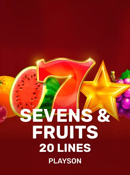 Sevens&Fruits: 20 Lines