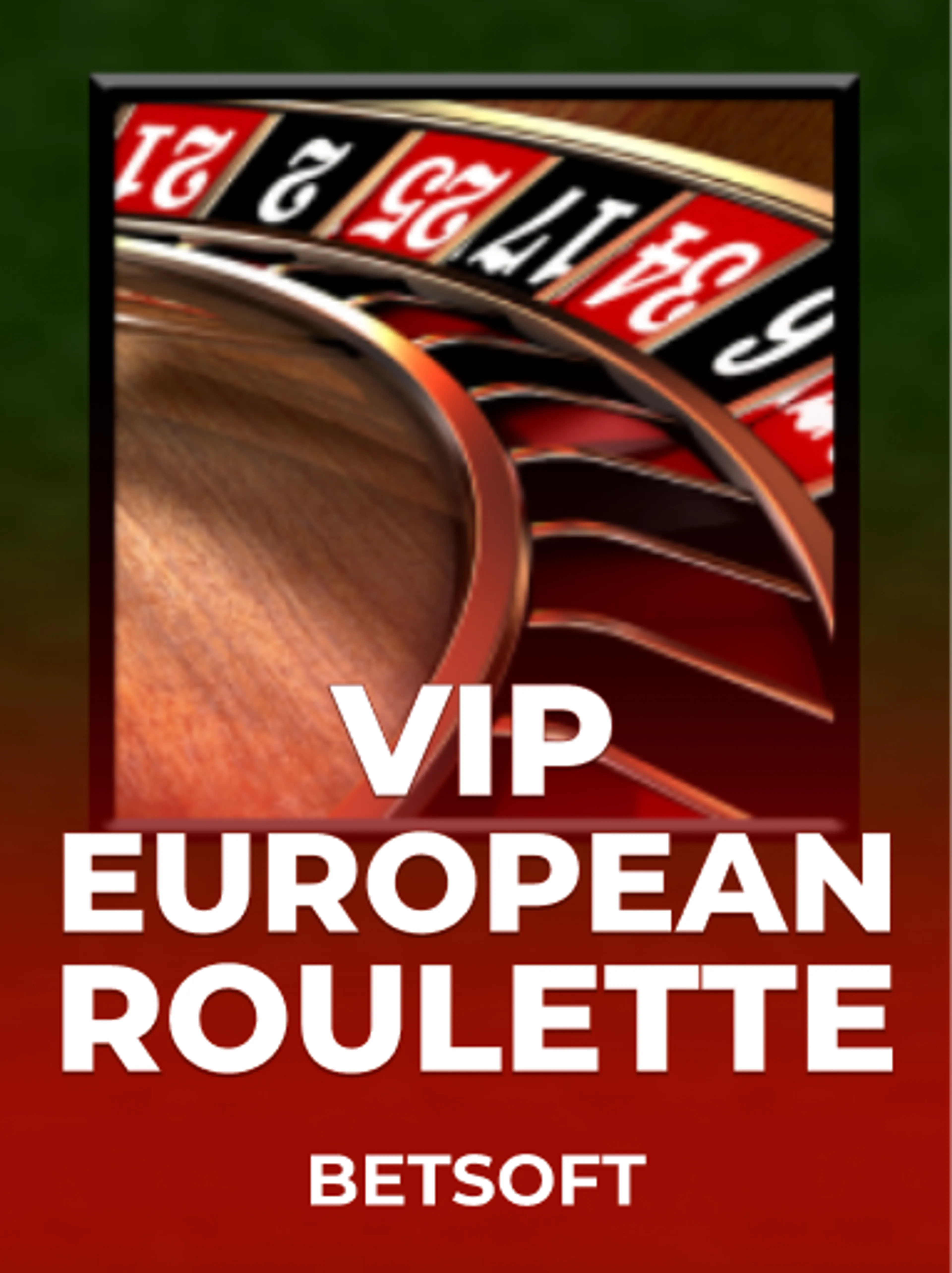 Vip European Roulette